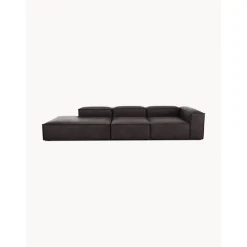 Chaise Longue Xl Componibile In Pelle Riciclata Lennon*Westwing Collection Online
