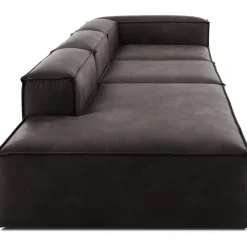 Chaise Longue Xl Componibile In Pelle Riciclata Lennon*Westwing Collection Online