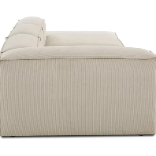 Chaise Longue Xl Componibile In Velluto A Coste Lennon*Westwing Collection Fashion