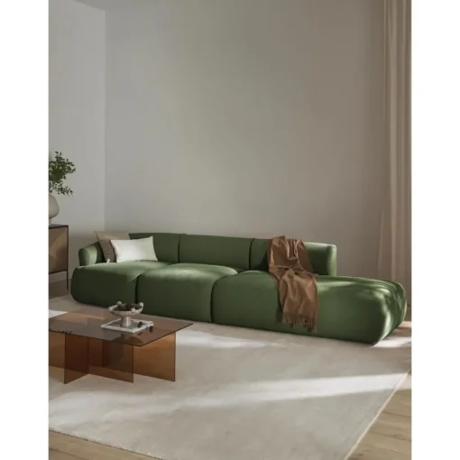 Chaise Longue Xl Componibile In Boucle Sofia*Westwing Collection Clearance