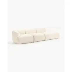 Chaise Longue Xl Componibile In Boucle Sofia*Westwing Collection Sale