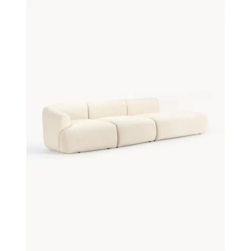Chaise Longue Xl Componibile In Boucle Sofia*Westwing Collection Sale