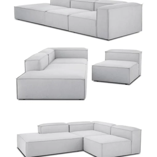 Chaise Longue Xl Componibile Lennon*Westwing Collection Clearance