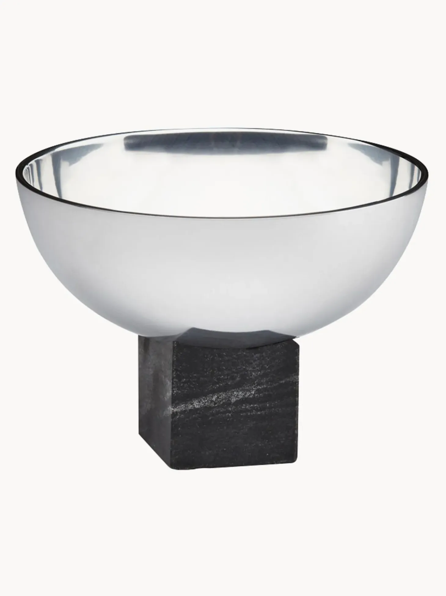 Ciotola Decorativa Con Base In Marmo Sapoto