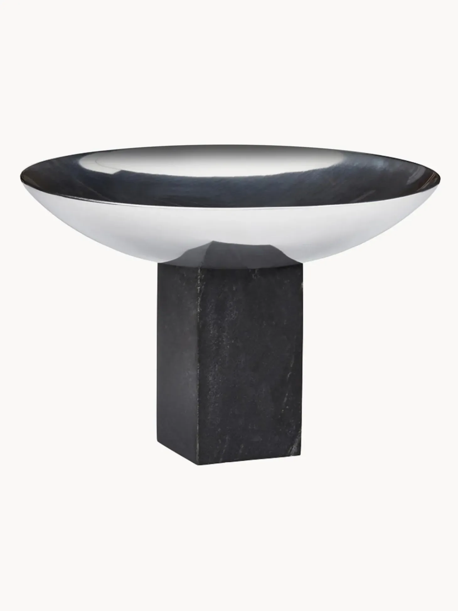 Ciotola Decorativa Con Base In Marmo Sapoto