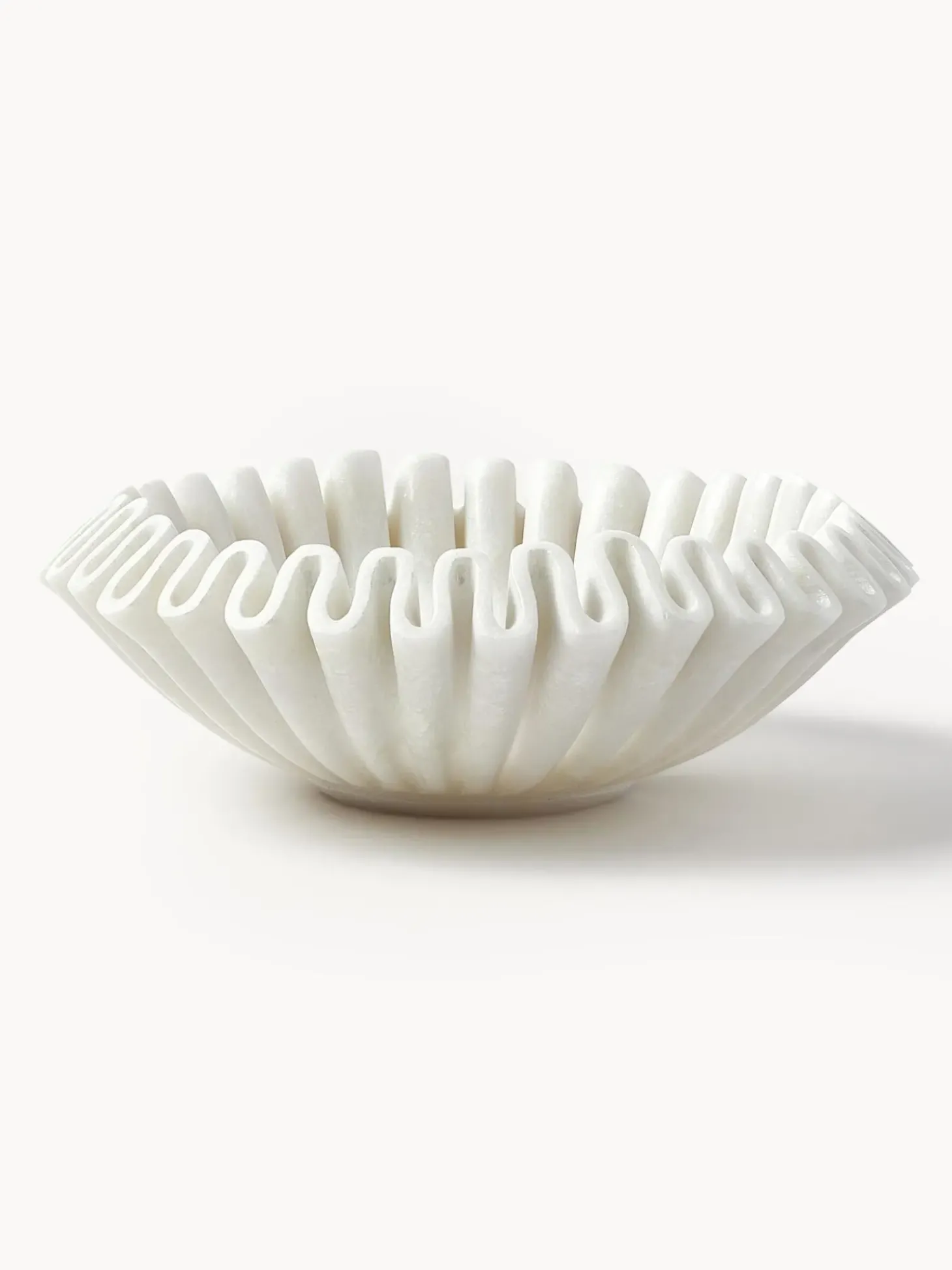 Ciotola Decorativa In Marmo Santorini