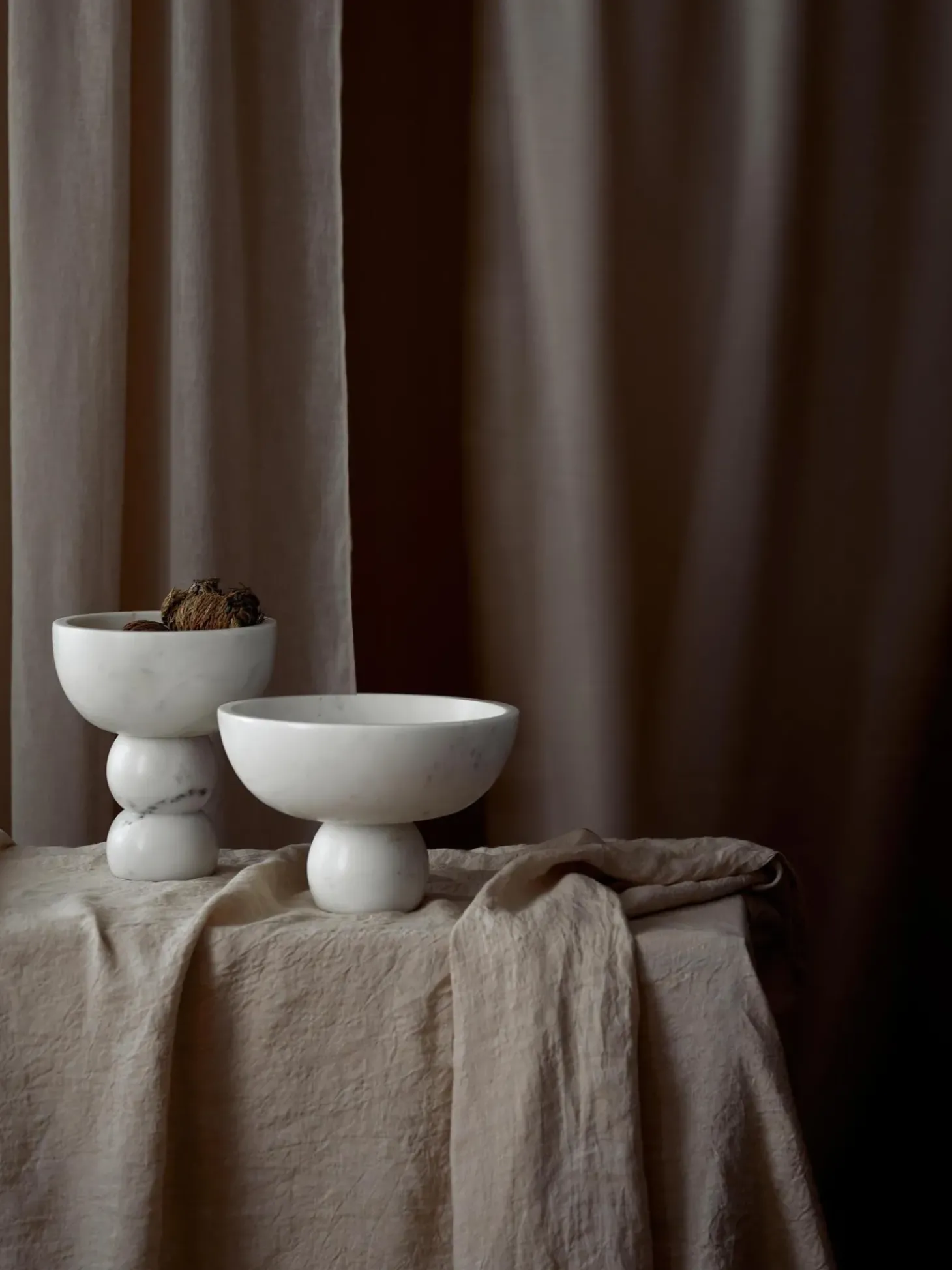 Ciotola Decorativa In Marmo Levi