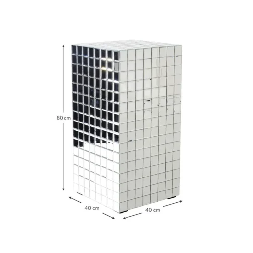 Colonna Decorativa Con Mosaico A Specchio Disco*Jotex Discount