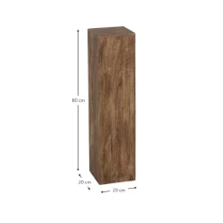 Colonna Decorativa In Legno Di Mango Like*Ellos Home Clearance