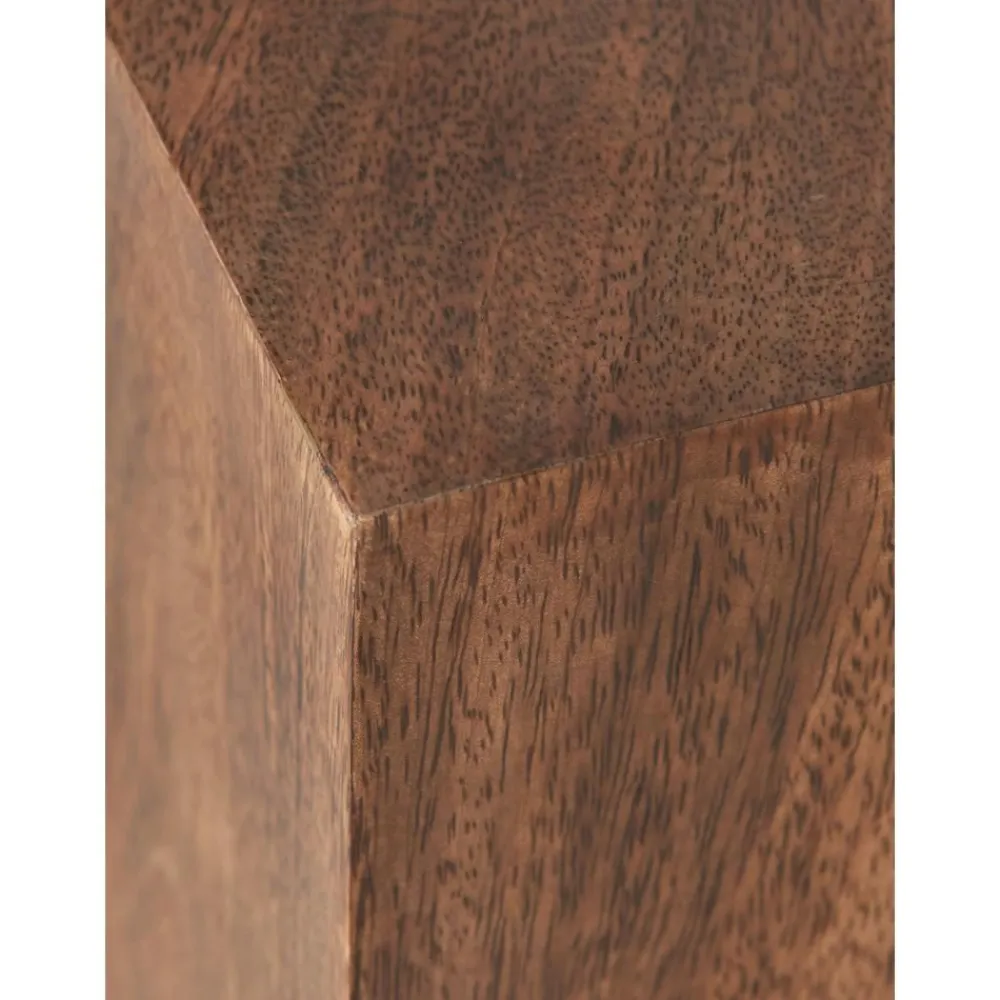 Colonna Decorativa In Legno Di Mango Like*Ellos Home Clearance