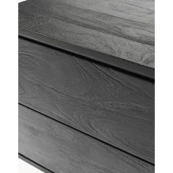 Comodino In Legno Di Mango Massiccio Con Cassetti Luca*Westwing Collection Clearance