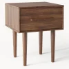 Comodino In Legno Di Mango Massiccio Paul