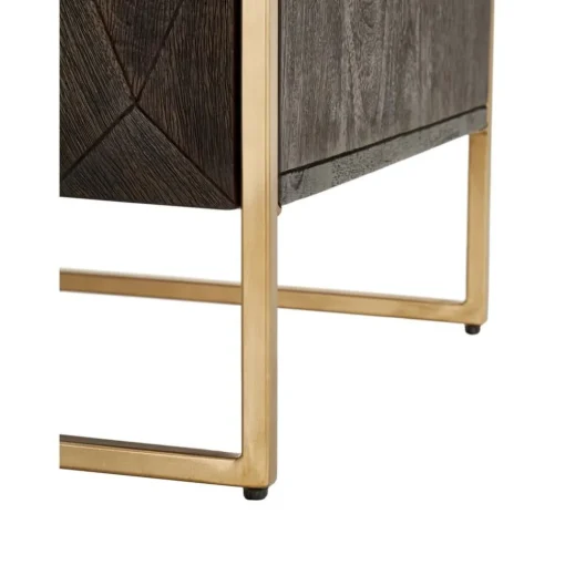 Comodino In Legno Di Mango Massiccio Harry*Westwing Collection Fashion