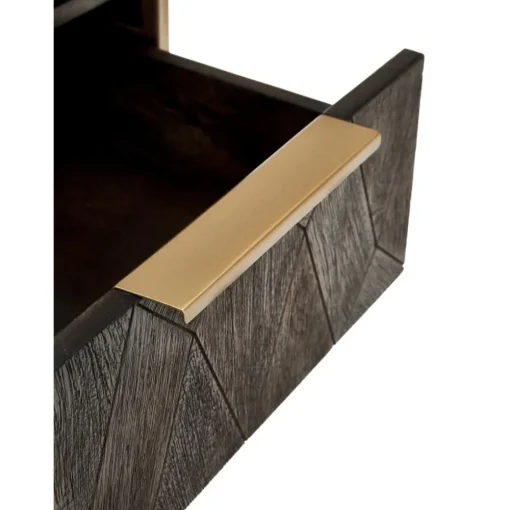 Comodino In Legno Di Mango Massiccio Harry*Westwing Collection Fashion