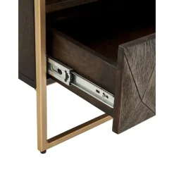 Comodino In Legno Di Mango Massiccio Harry*Westwing Collection Fashion