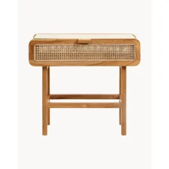 Consolle Con Intreccio In Rattan Aising*Nordal Discount