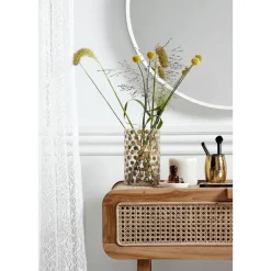 Consolle Con Intreccio In Rattan Aising*Nordal Discount
