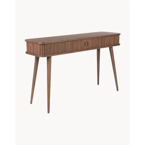 Consolle In Legno Con Cassetti E Frontali Scanalati Barbier*Zuiver Fashion