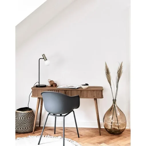 Consolle In Legno Con Cassetti E Frontali Scanalati Barbier*Zuiver Fashion
