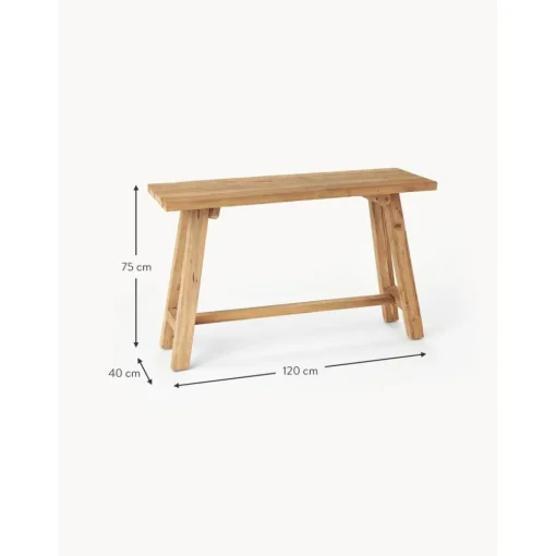 Consolle In Legno Di Teak Lawas*Westwing Collection Hot