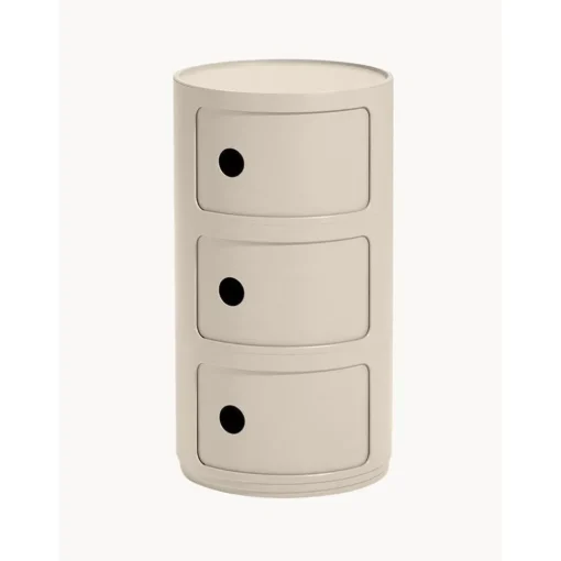 Contenitore Di Design Con 3 Cassetti Componibili Bio*Kartell Outlet