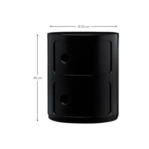 Contenitore Di Design Con 2 Cassetti Componibili*Kartell Online