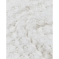 Copricuscino A Maglia Bianca Con Nappe Astrid*Westwing Collection Fashion