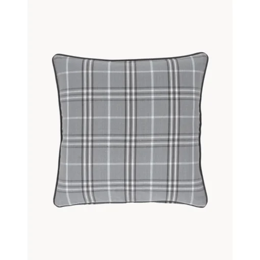 Copricuscino A Quadri Con Bordino Stirling*Westwing Collection Sale