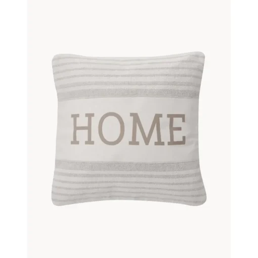 Copricuscino A Righe In Cotone Riciclato Home*Westwing Collection New