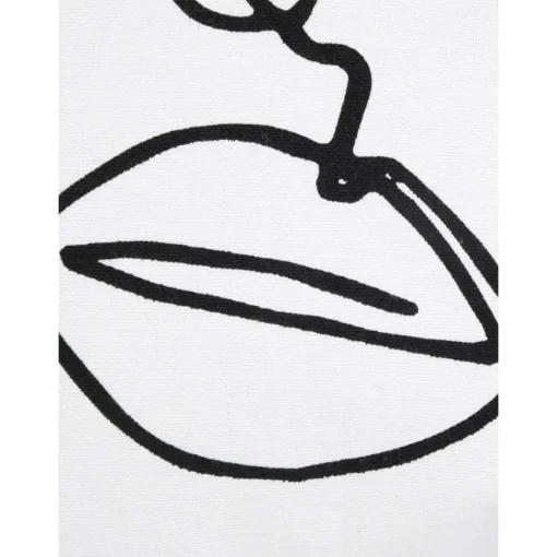 Copricuscino Aria Con Disegno Astratto One Line*Westwing Collection Sale
