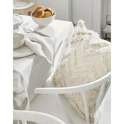 Copricuscino Con Motivo A Zigzag Taftato Akesha*Westwing Collection New