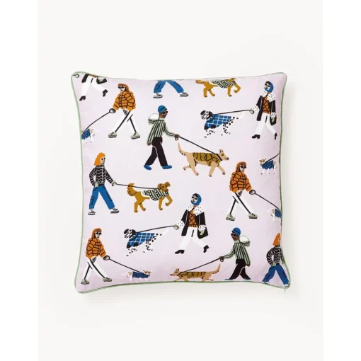 Copricuscino Con Motivo Invernale Doggo*Westwing Collection Best