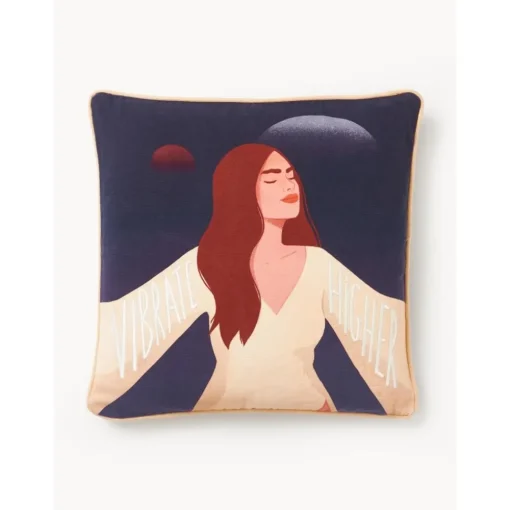 Copricuscino Con Motivo Stato D'Animo Junia*Westwing Collection Clearance