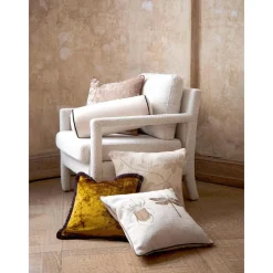 Copricuscino Con Ricamo Floreale Anslei*Westwing Collection New