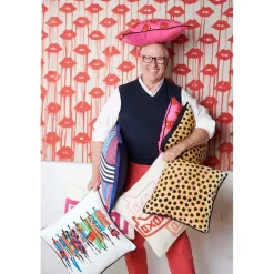 Copricuscino Di Design Con Stampa Animalier Cheyenne*Donald Robertson x Westwing Collection Sale