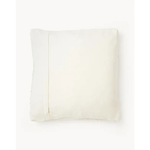 Copricuscino In Cotone Con Motivo A Frange Inga*Westwing Collection Outlet