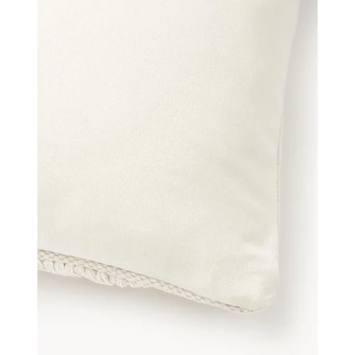 Copricuscino In Cotone Con Motivo A Frange Inga*Westwing Collection Outlet