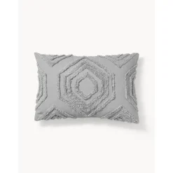 Copricuscino In Cotone Percalle Con Decoro A Ciuffi Faith*Westwing Collection Online