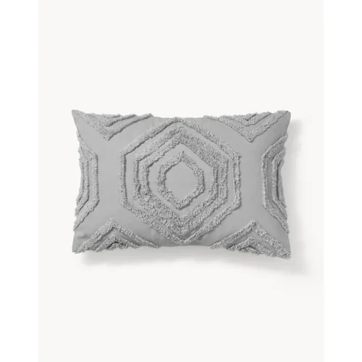 Copricuscino In Cotone Percalle Con Decoro A Ciuffi Faith*Westwing Collection Online