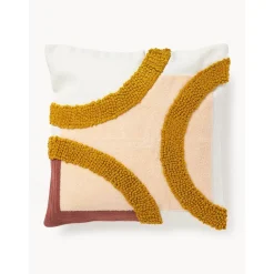 Copricuscino In Cotone Ricamato Con Struttura Rialzata Reza*Westwing Collection Outlet
