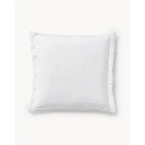 Copricuscino In Lino Con Frange Luana*Westwing Collection Sale