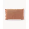 Copricuscino In Lino Con Frange Luana*Westwing Collection Discount