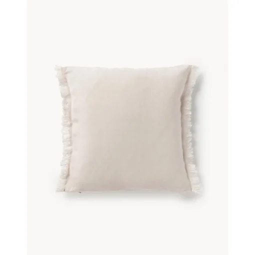 Copricuscino In Lino Con Frange Luana*Westwing Collection Sale