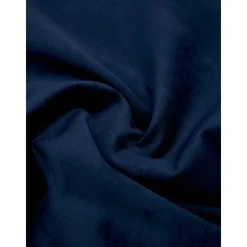 Copricuscino In Misto Velluto E Lino Color Blu Scuro/Bianco Maui*Westwing Collection Discount