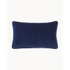Copricuscino In Velluto Blu Navy Dana*Westwing Collection Outlet