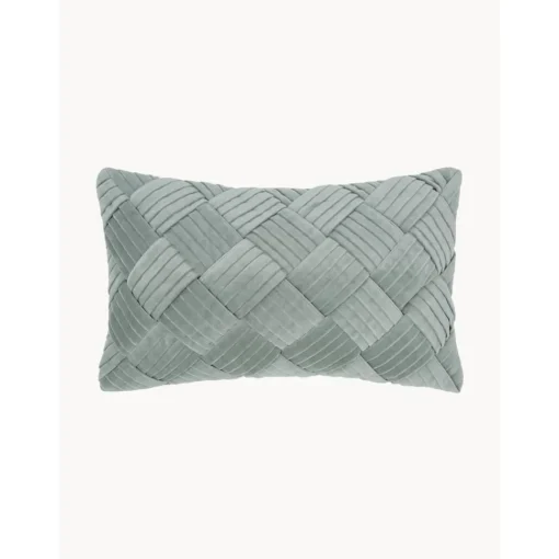 Copricuscino In Velluto Con Motivo Strutturato Sina*Westwing Collection Fashion