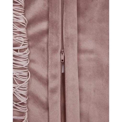 Copricuscino In Velluto Con Frange Marilyn*Westwing Collection Clearance