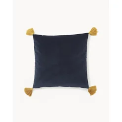 Copricuscino In Velluto Con Motivo Floreale E Nappe Pari*Westwing Collection Online