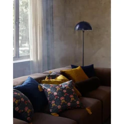 Copricuscino In Velluto Con Motivo Floreale E Nappe Pari*Westwing Collection Online