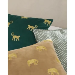 Copricuscino In Velluto Ricamato Elefco*Westwing Collection Online